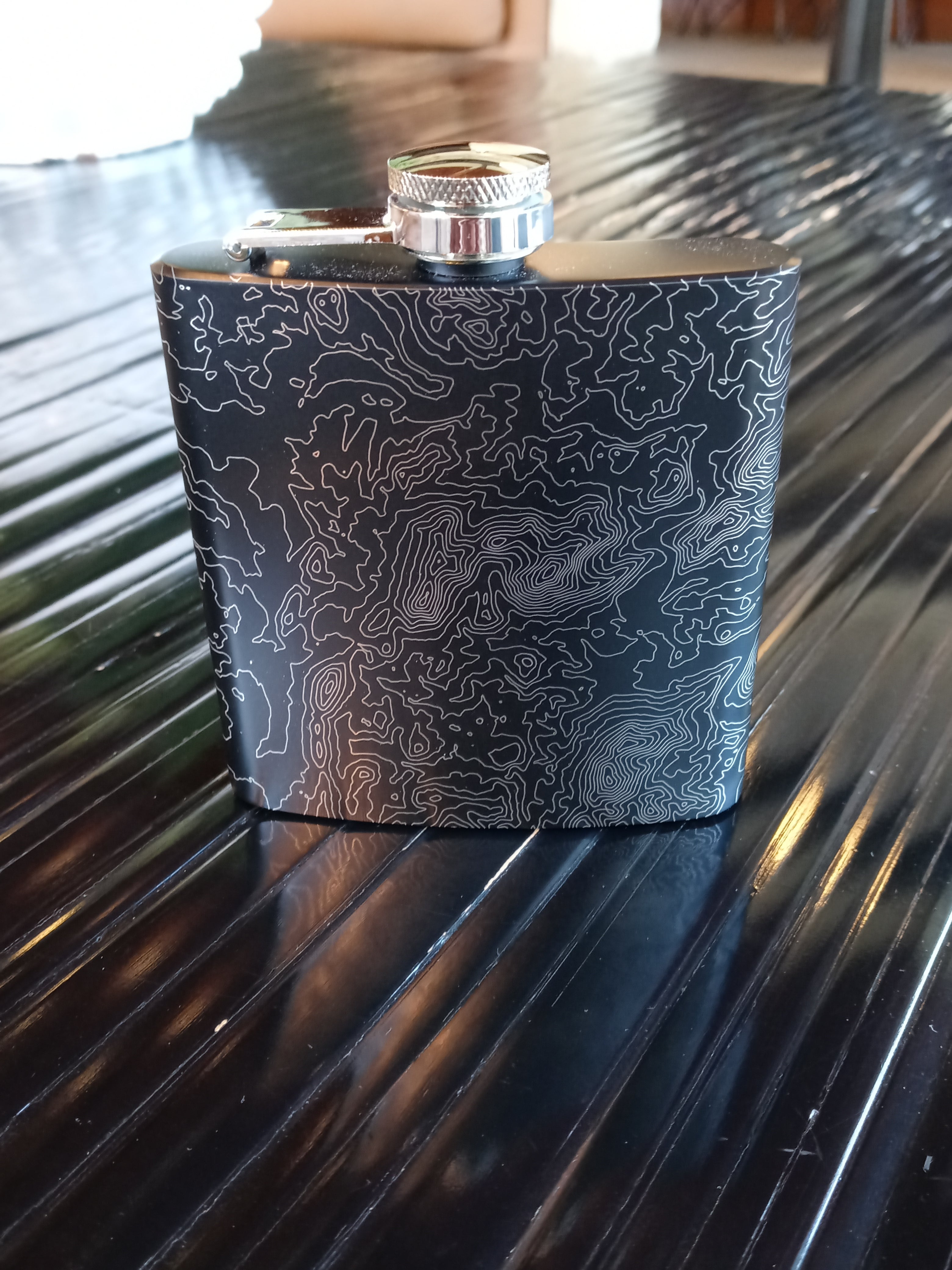 State Park Flask (Matte Black)