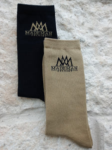 Logo Set -2 pr.  Black/Khaki